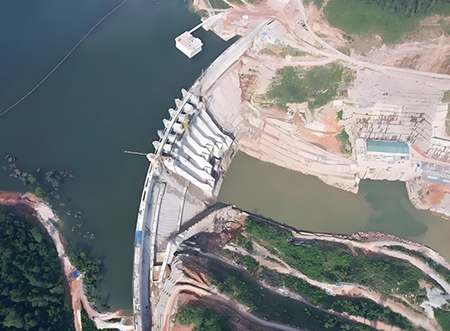 老挝南屯1水电站安全监测项目