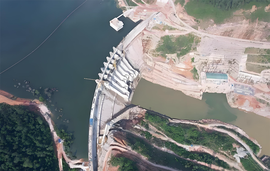 老挝南屯1水电站安全监测项目
